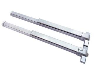 Một số loại thanh thoát hiểm phổ biến trên thị trường.