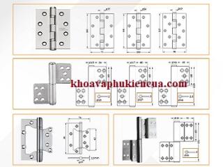 BẢN LỀ INOX - BẢN LỀ